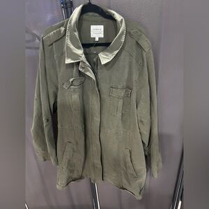 Torrid Utility Jacket in Olive
